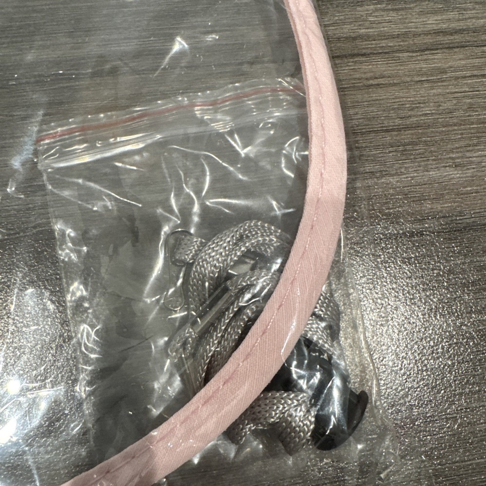 Face Visor / Face Shield Protetive Adjustable Face Shield Clear With Pink Trim