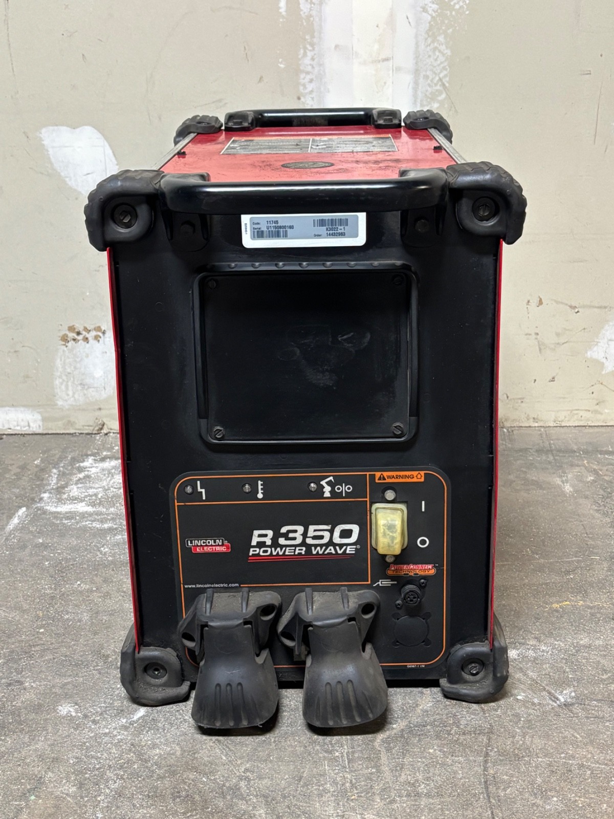 Lincoln PowerWave R350 (BAD POWER BOARD—For Parts)—FREE SHIPPING