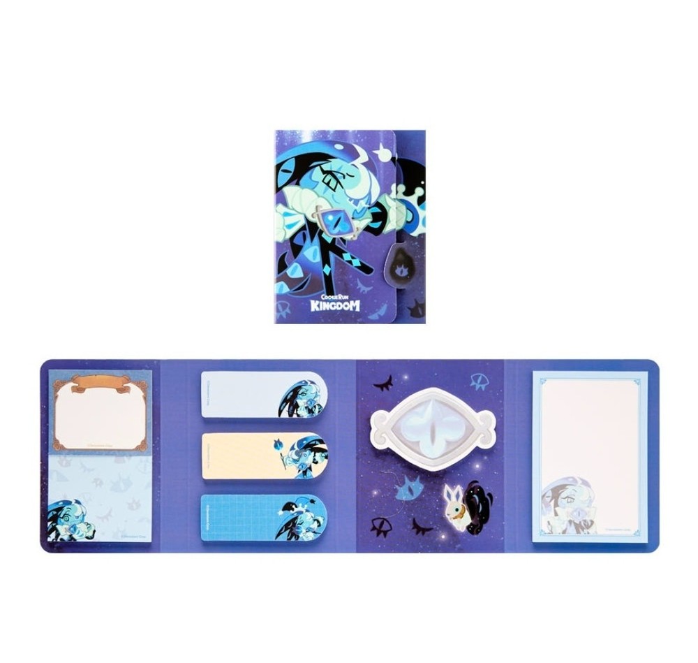 Cookie Run Kingdom Notepad Set Eternal Sugar, Shadow Milk