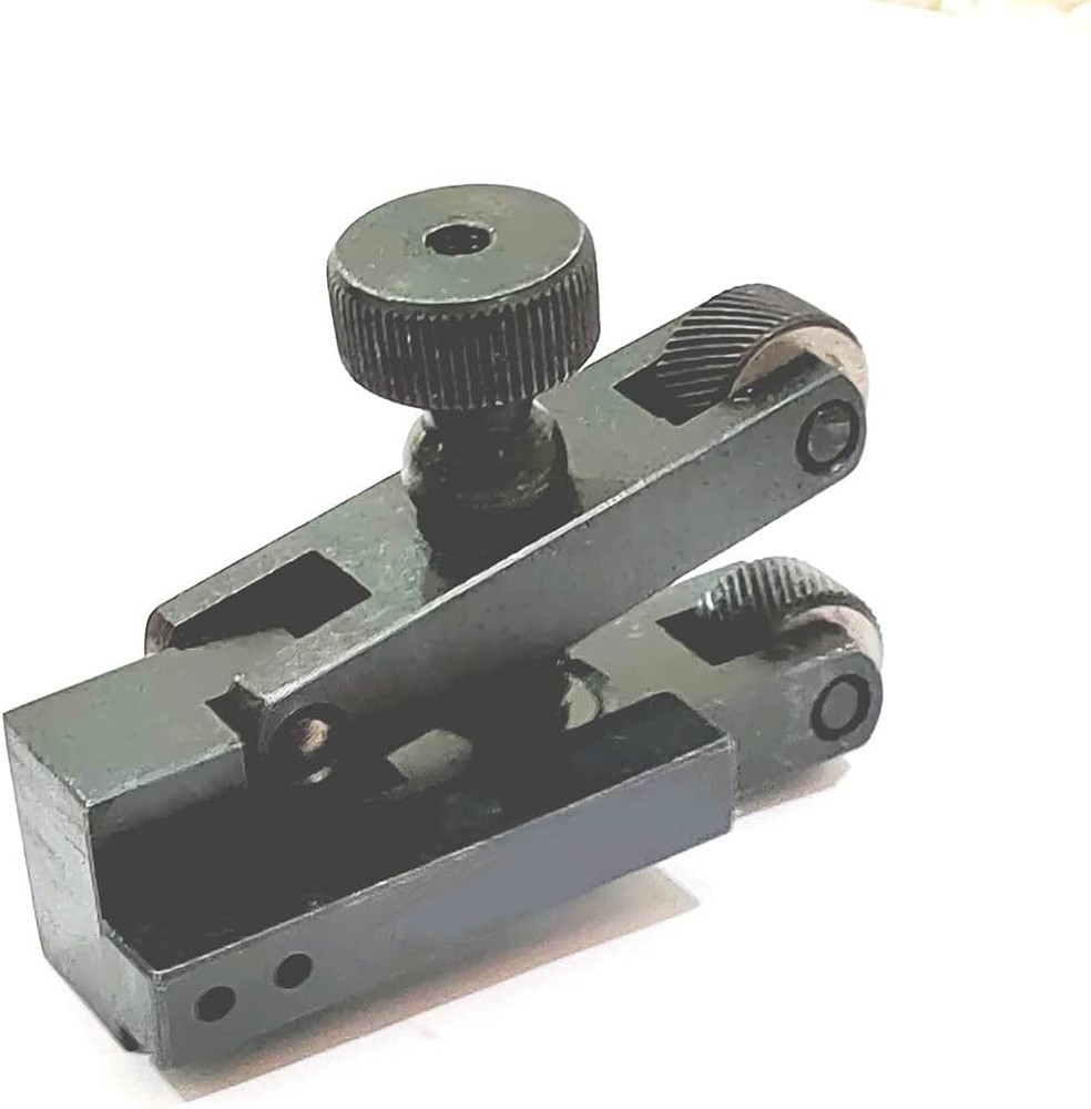 Mini V-Clamp 5-20 mm Adjustable force Spring action Knurling Tool
