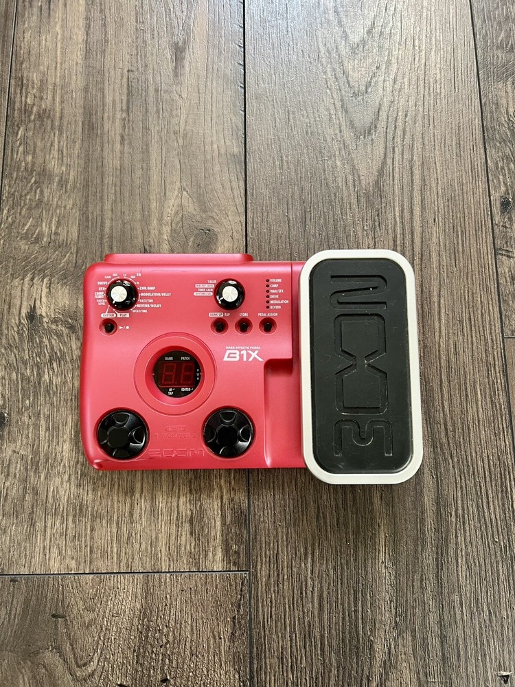 Zoom B1X Multi-Effects Guitar Effect Pedal