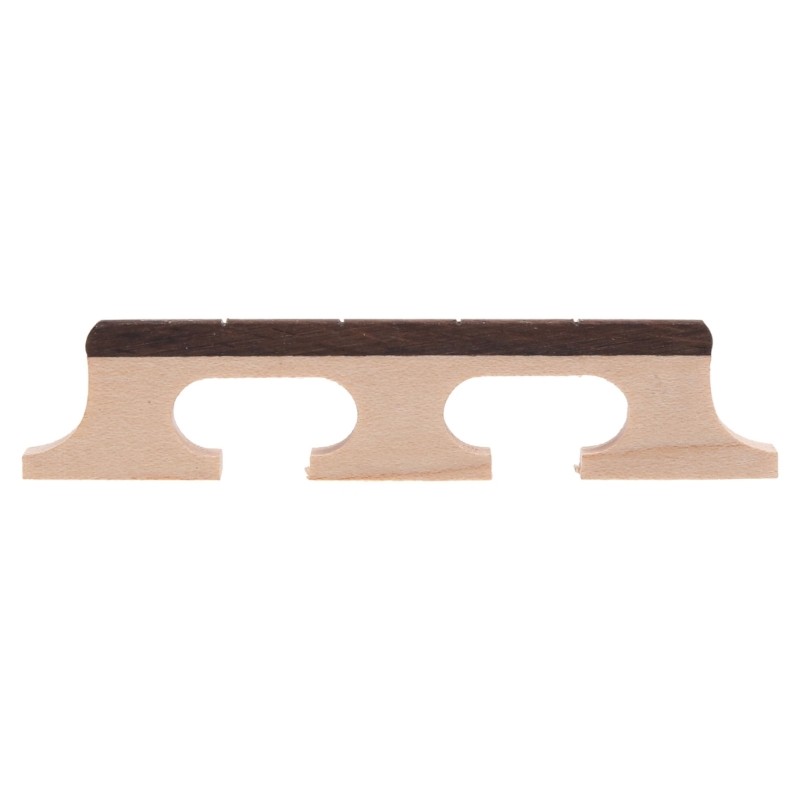 4 Strings Banjo Bridge Maple & Ebony Bridge Musical Instruments Supply