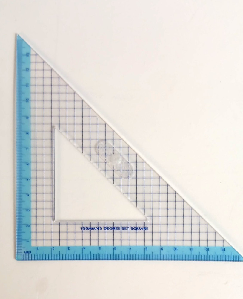 4-Piece Mathematical Drawing Set - Metric