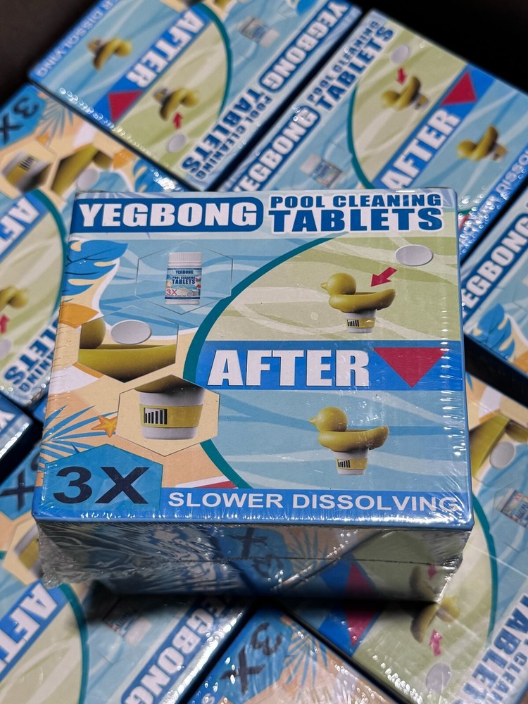 Yegbong pool cleaning tablet - 100pcs