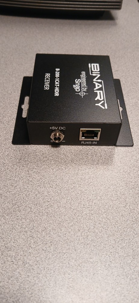 Snap Binary B-320-1CAT-HDIR Receiver with NO Power Supply