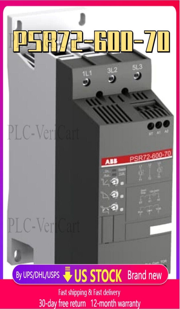 1pc ABB PSR72-600-70 Soft Starter 72A