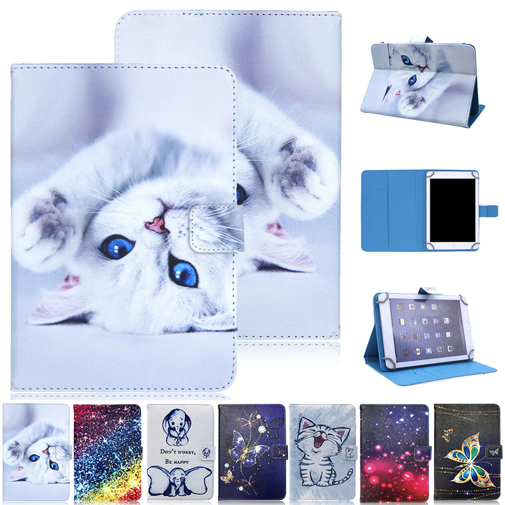 For All 7''inch Google Tablet PC Android Universal Folding Tablet Case Cover
