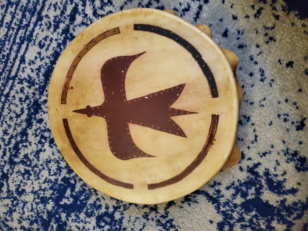 Gorgeous Handmade Leather Drum