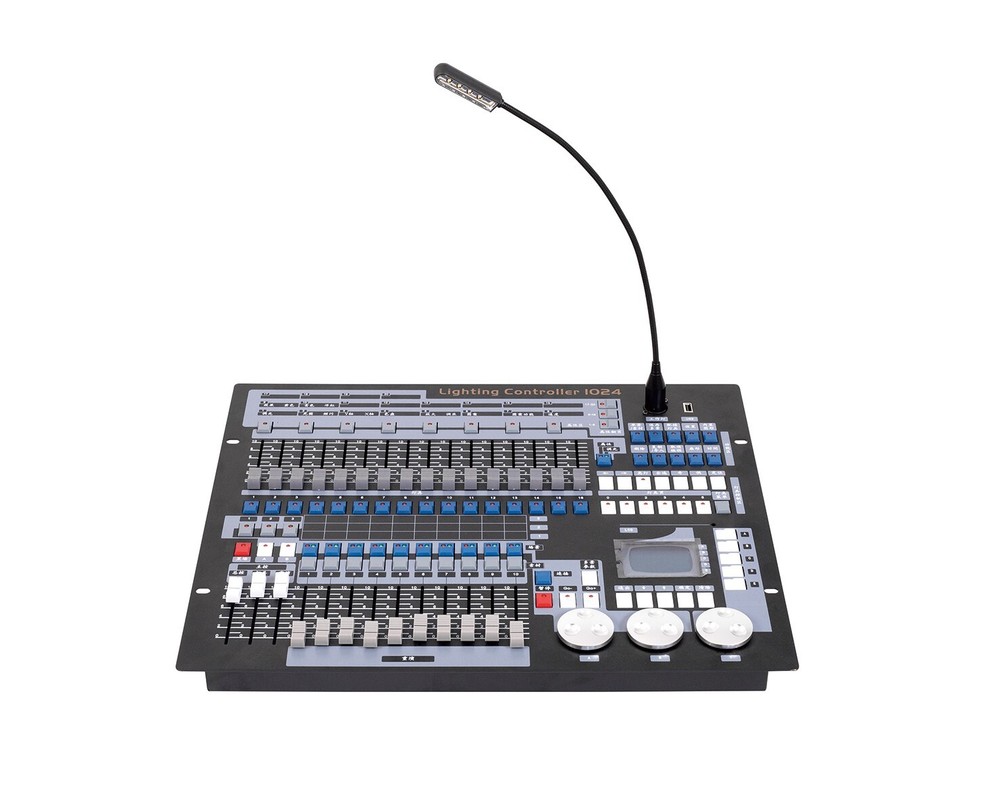 Pearl 1024 stage dj lighting console kingkong dmx512 controller with flight case