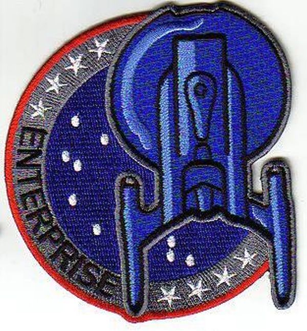 STAR TREK SCREEN VERSION ENTERPRISE PATCH - STK01