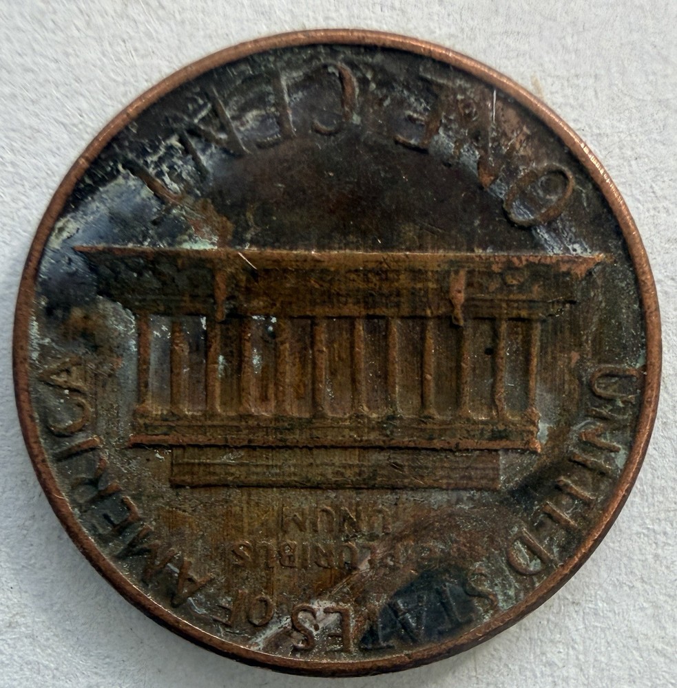 1980 D Memorial Penny Obverse & Reverse Errors (#390)