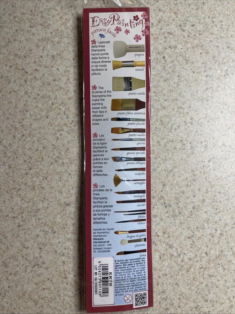 Stamperia Brush-KR78 Size 12