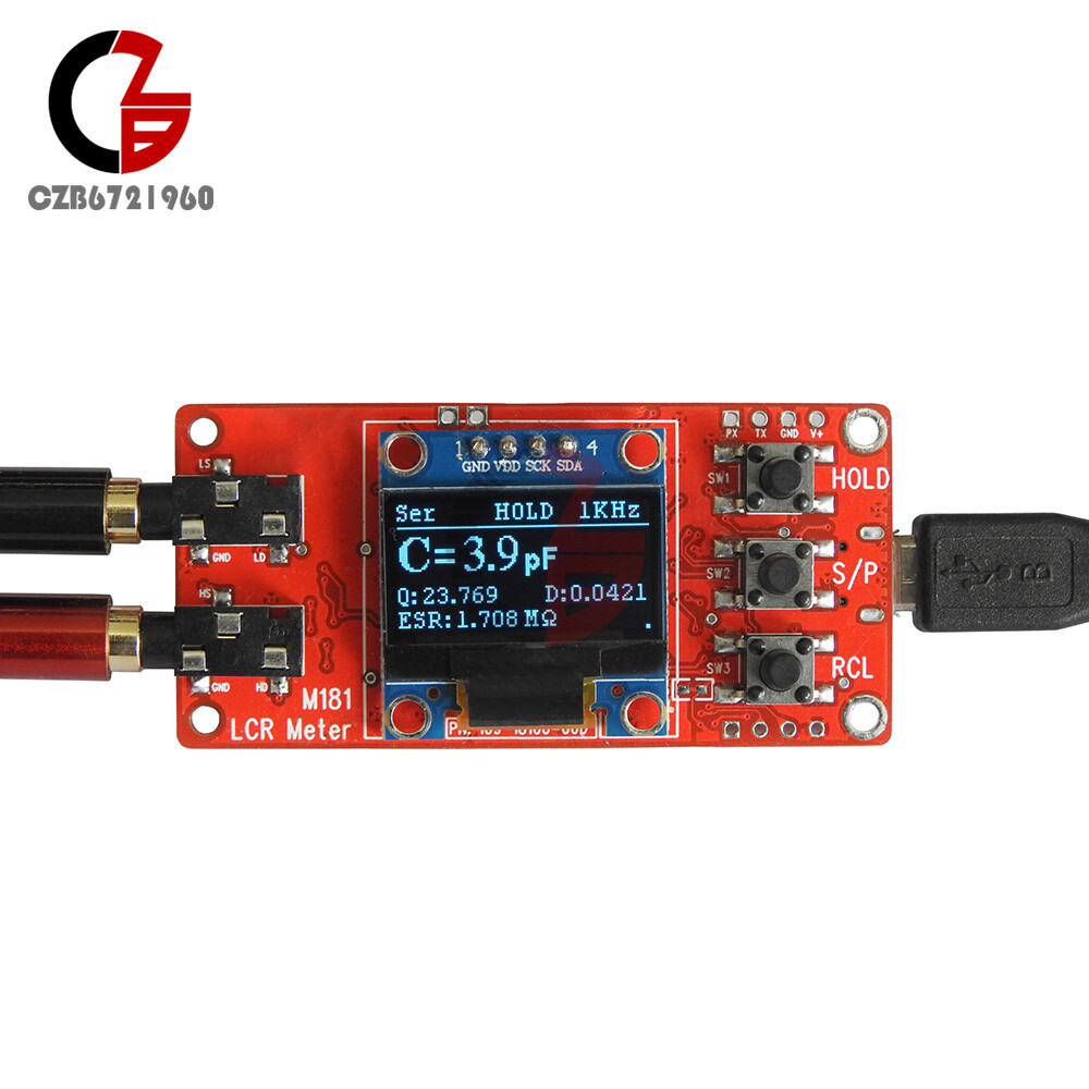 M181 LCR Bridge Tester Module Kit DIY Inductance Capacitance Meter Component Kit