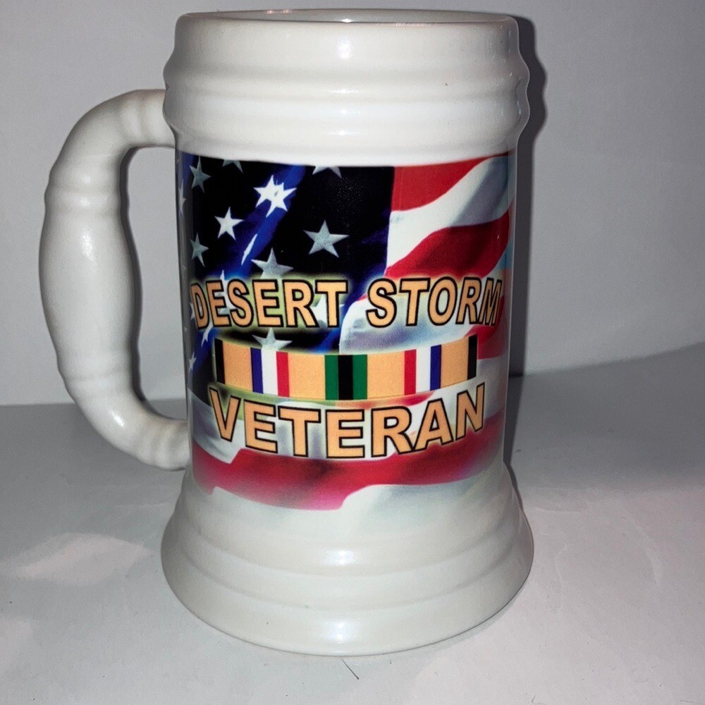 Desert Storm Veteran Stein