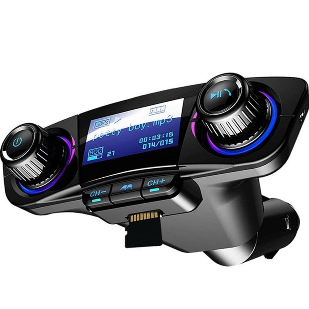Car Wireless Bluetooth 4.0 MP3 Player FM Transmitter AUX Audio Stereo Adapter