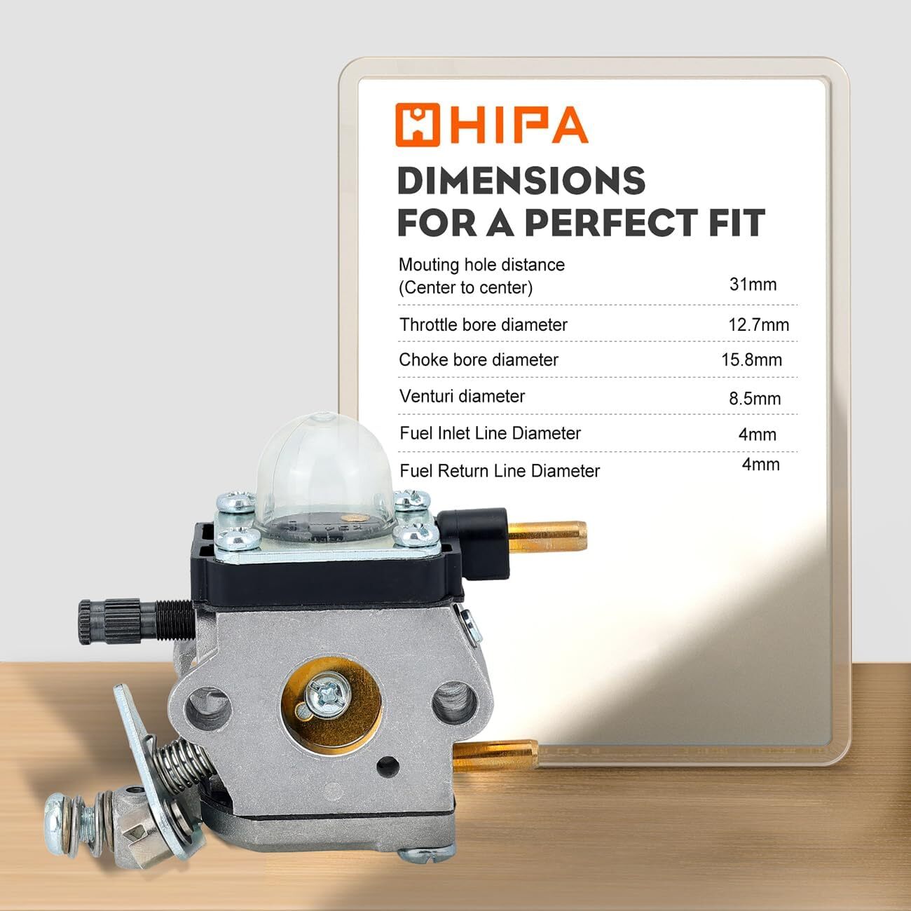 Carburetor for Mantis Tiller 7222 7225 SV-5C/2 Replaces A021001091 Zama C1U-K82