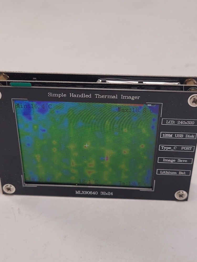 MLX90640 Thermal Imager Thermal Imaging Camera For Electronics