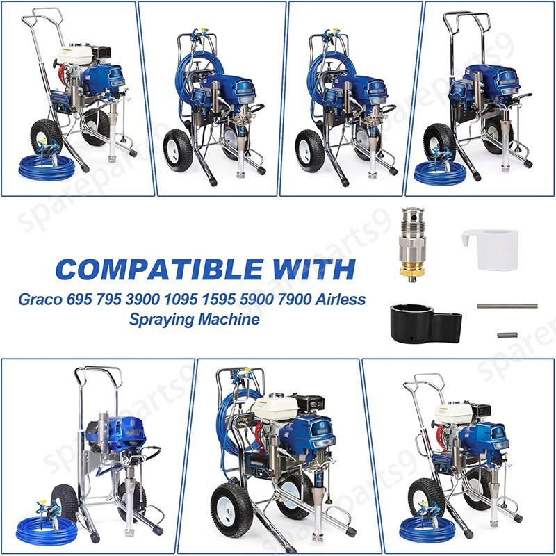 257352 Prime Spray Valve Drain Valve for Graco 695 795 3900 1095 1595 5900 7900