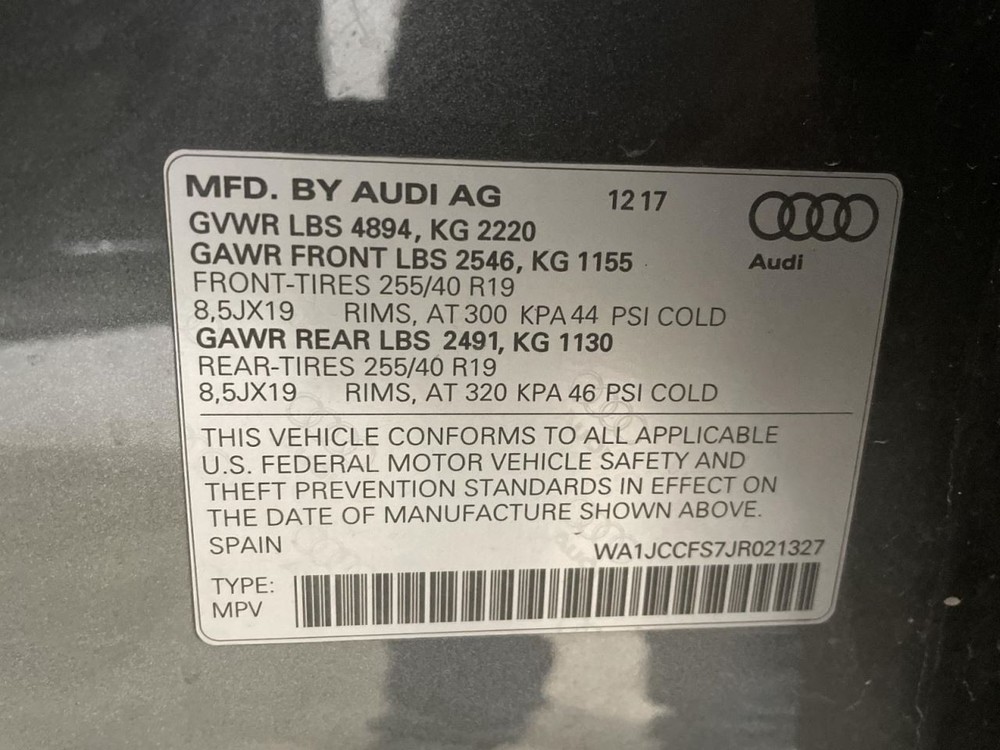 Chassis ECM Communication Interface Module Fits 15-18 AUDI Q3 1059675