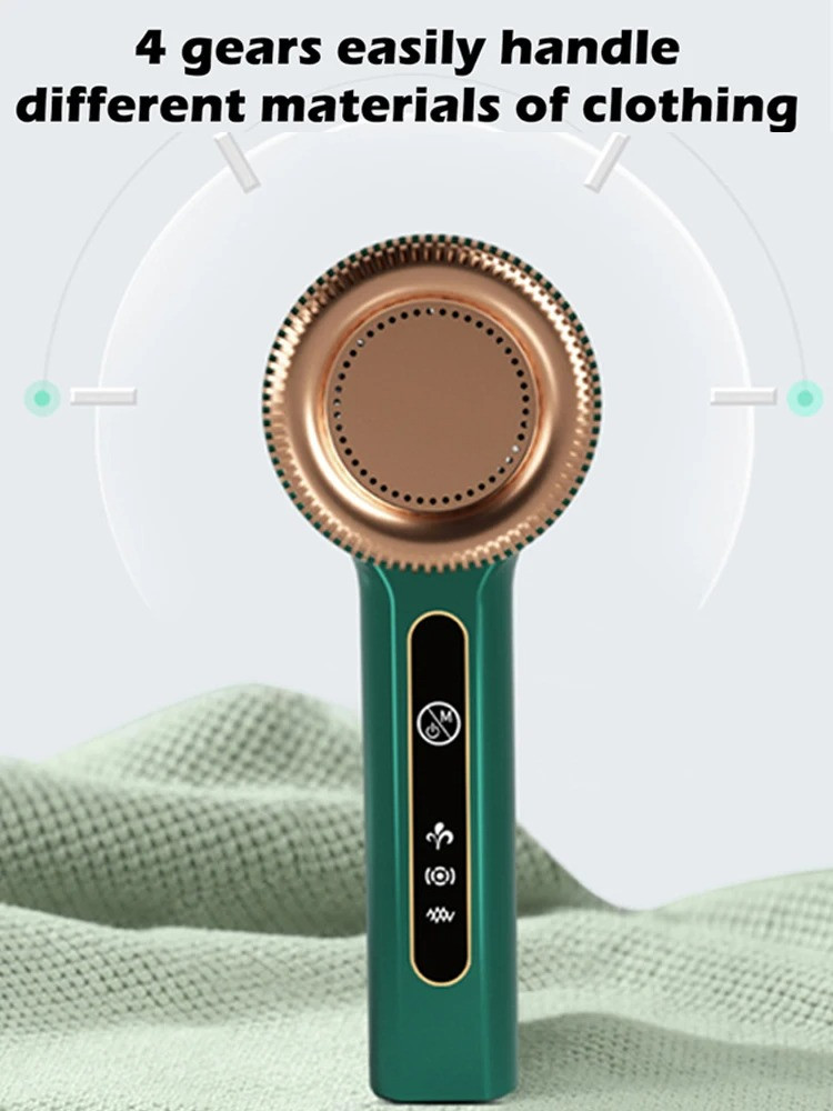 New Rechargeable Fabric Shaver USB Lint Remover LED Display Clothes Defuzzer