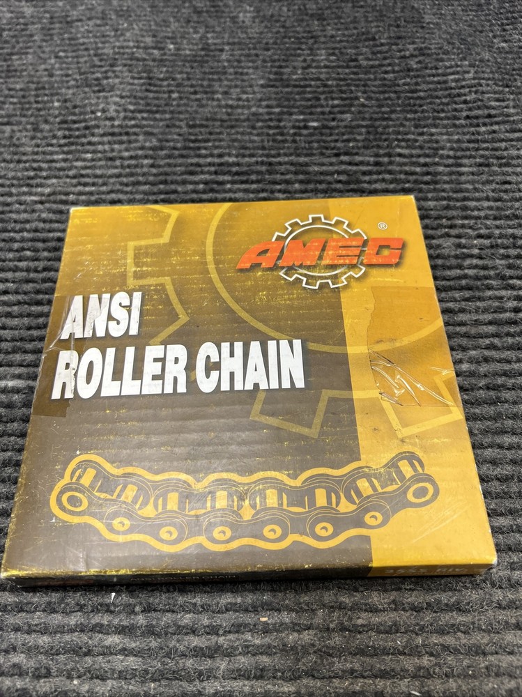 New AMEC 35SS-1R, 10 FT, 320 LINKS ROLLER CHAIN