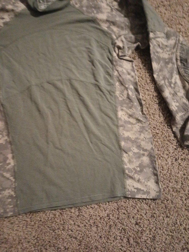 Army Combat Base Layer Scorpion Camo Flame Resistant Combat Large