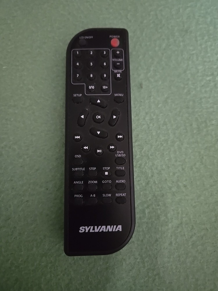 Sylvania Sdvd 9957 DVD Player Remote