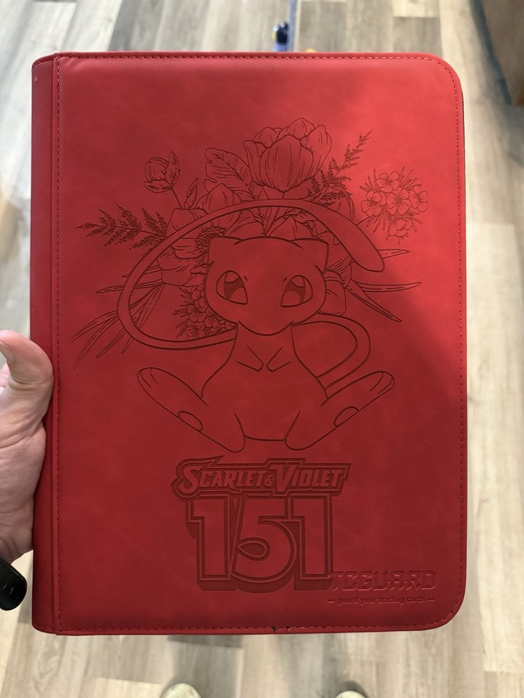 pokemon 151 master set binder (made to order)