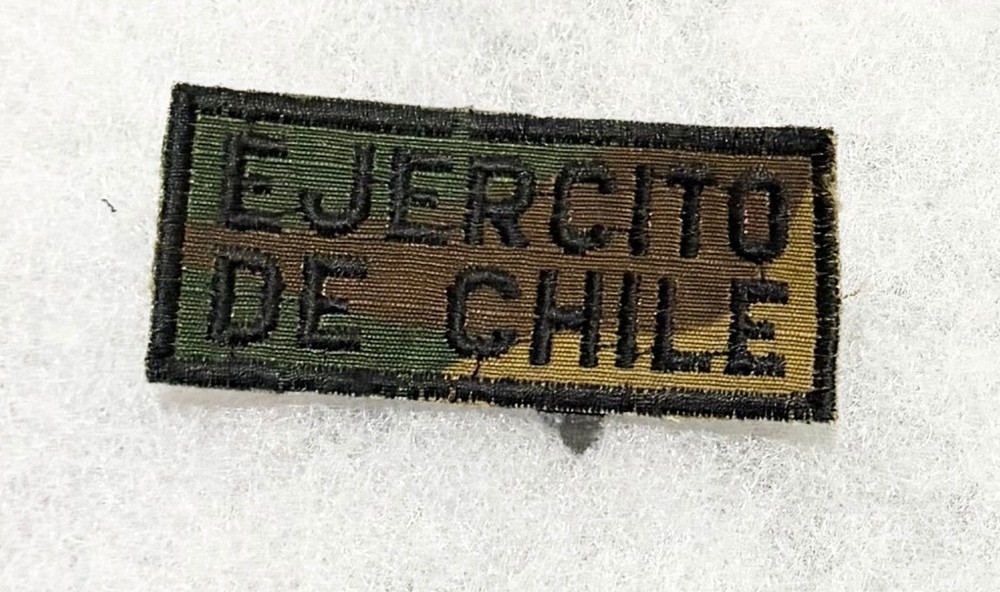 Chile Army Ejercito De Chile Pocket Patch