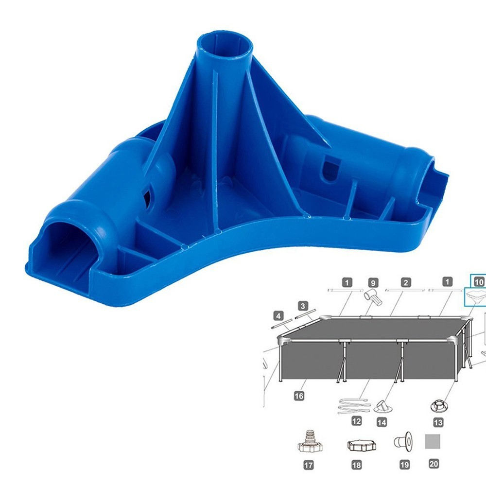For Splash Frame Pool Enhancement with Reliable Replacement Corner Seating