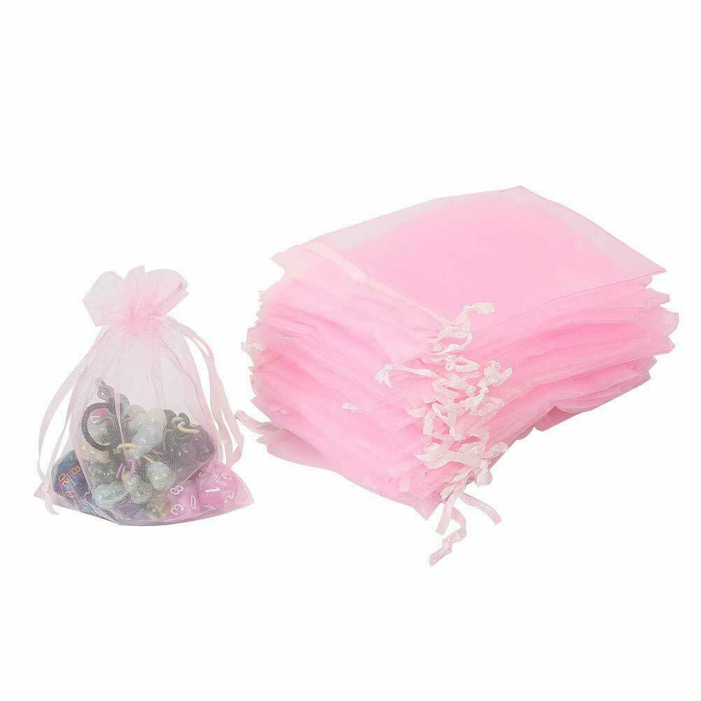 New "4x6" Drawstring Organza Bags Jewelry Pouches Wedding Party Favor Gift Bags