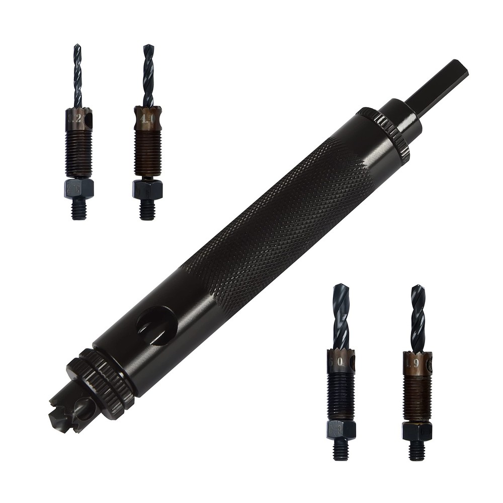 Minova Rivet Removal Tool, Drill Bit, Suitable with Black