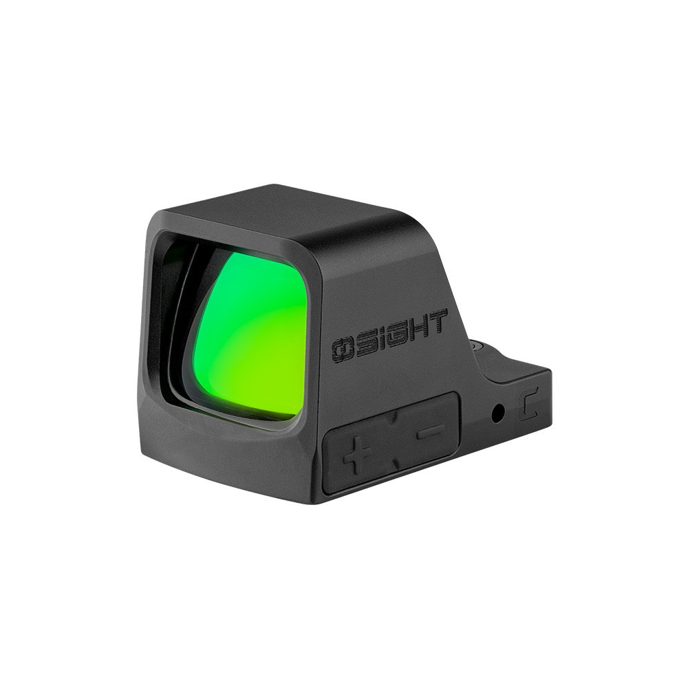 Osight C Green Dot Open Reflex Optic, Replaceable Side-Loading Battery