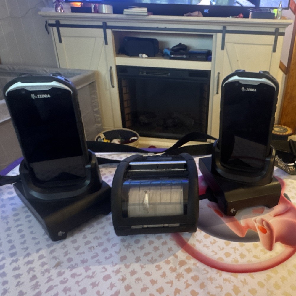Zebra TC52AX Touch Computer & ZQ620 Mobile Printer POS System Bundle