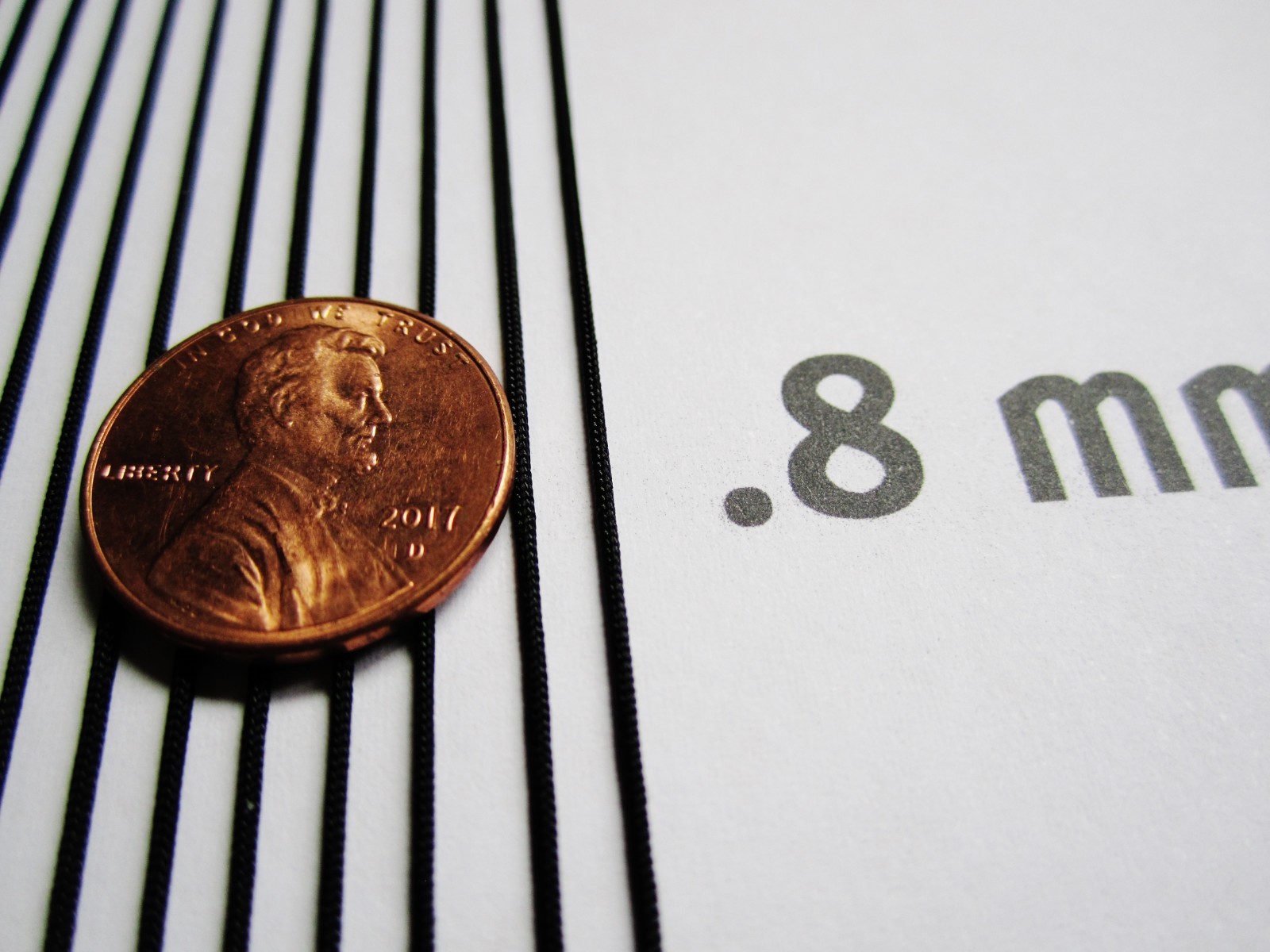 288" Radio Dial Cord String (24 Feet) BRAIDED .8mm BLACK for Vintage Radio Tuner