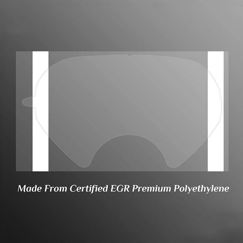 25/50 Pack Peel Off Lens Cover Face Shield Film for 6800 6885 6000 6900 Gas Mask