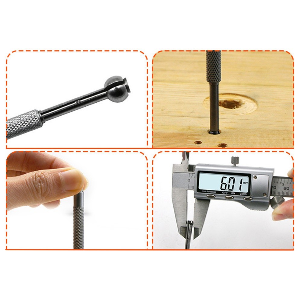 Precision Layout Hand Measuring Tool Gauges Stretching Kit Millimeter