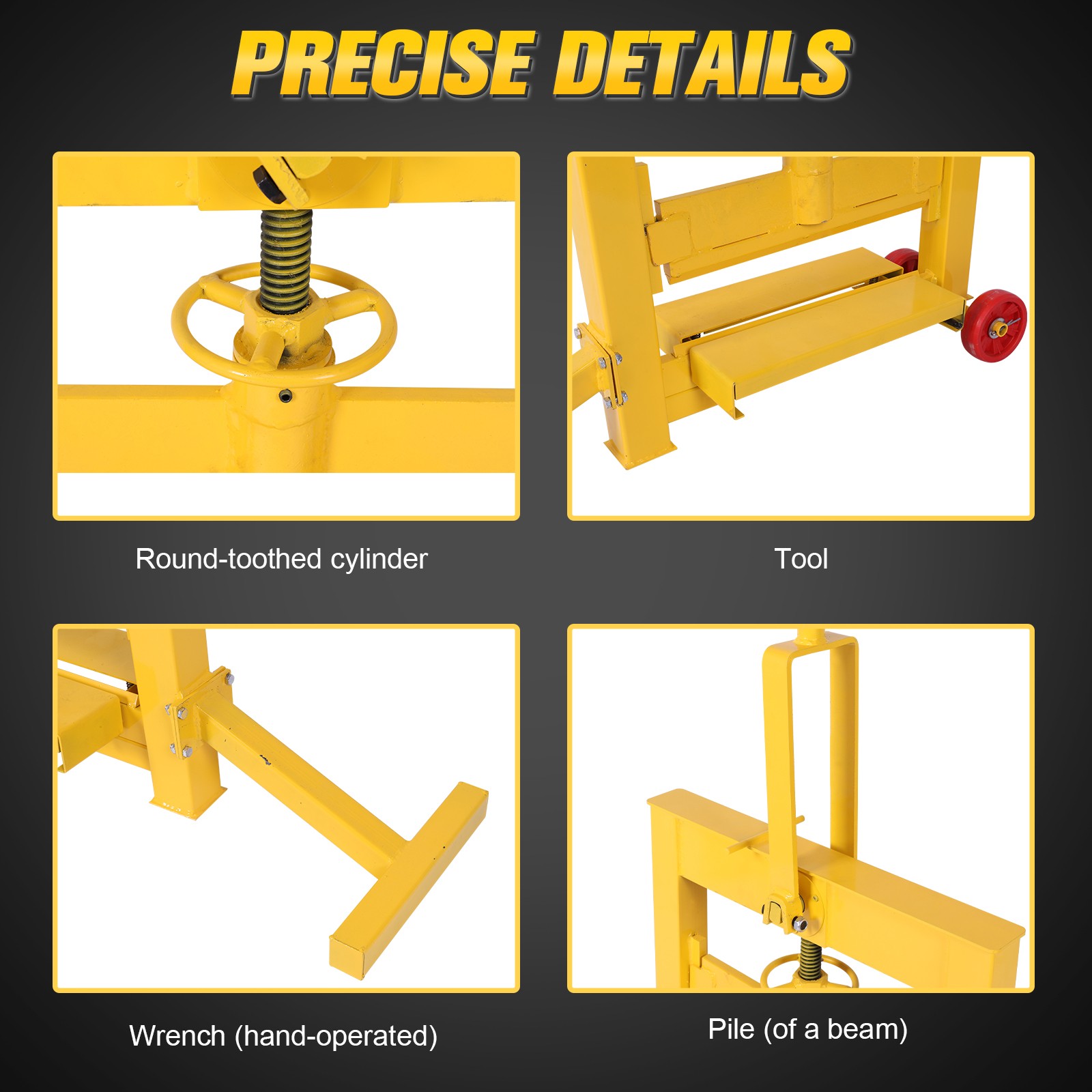 Manual Stone Brick Cutter Paving Tool Block Splitter Cutting Machine with Wheels