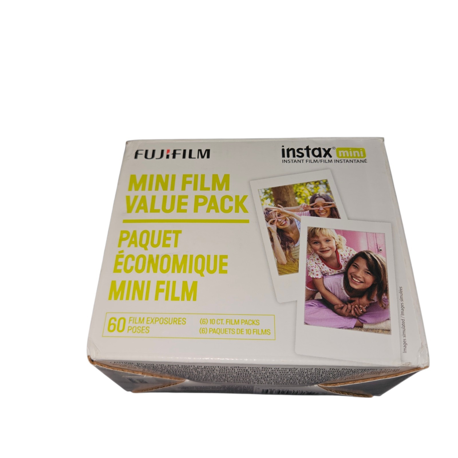 Fujifilm Instax Mini Color Instant Film 5 packs 50 Exposures Total