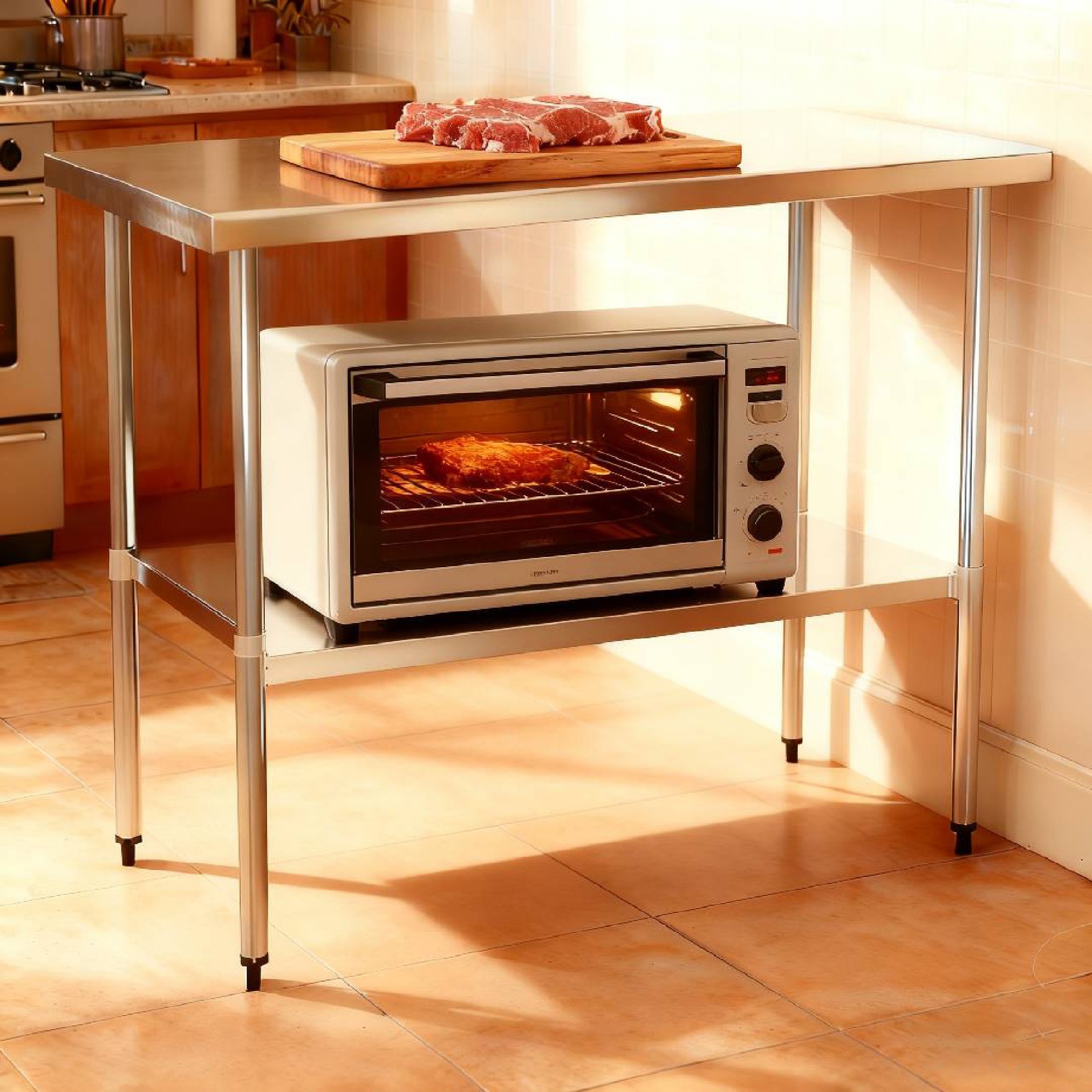 18'' x 60'' Stainless Steel Work Table NSF Commercial Heavy Duty Prep Worktables