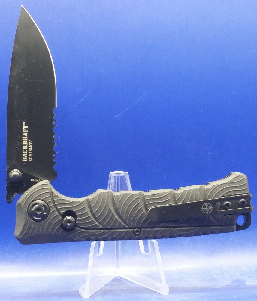 ELITE TACTICAL BACKDRAFT ET-FDR011BKS