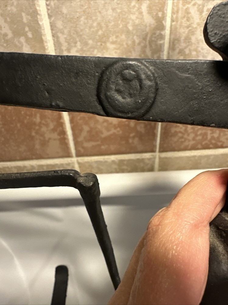 Black Decorative Antique Iron Balance Scale