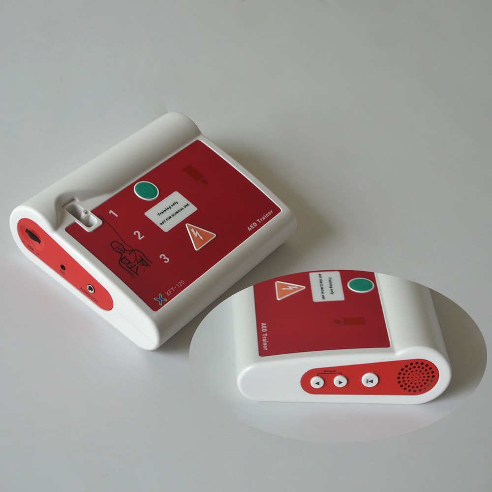 Portable Automatic External AED Simulator AED Trainer CPR First Aid Training