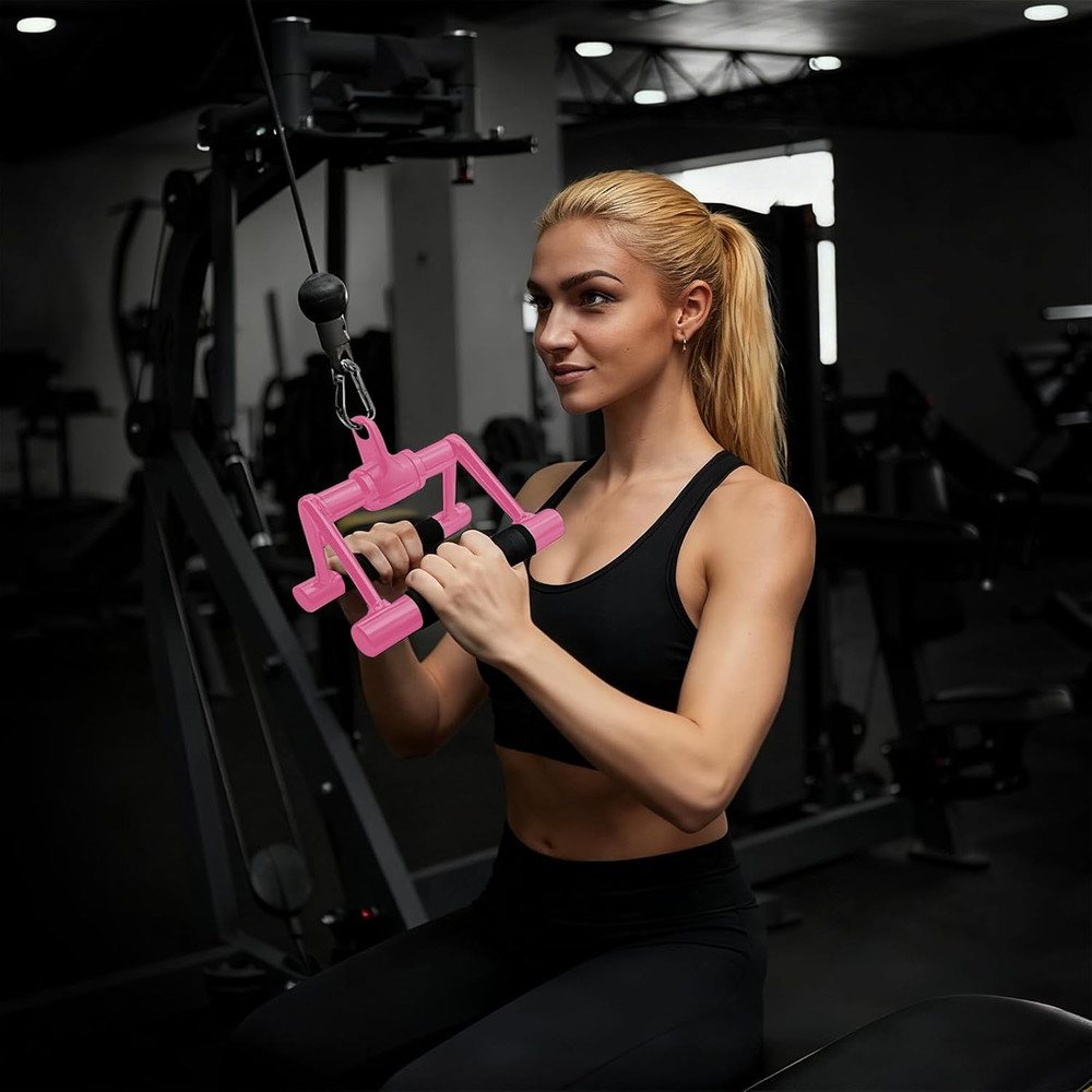 Cable Machine Attachment Set LAT Pulldown Attachments Weight Machine Accessories