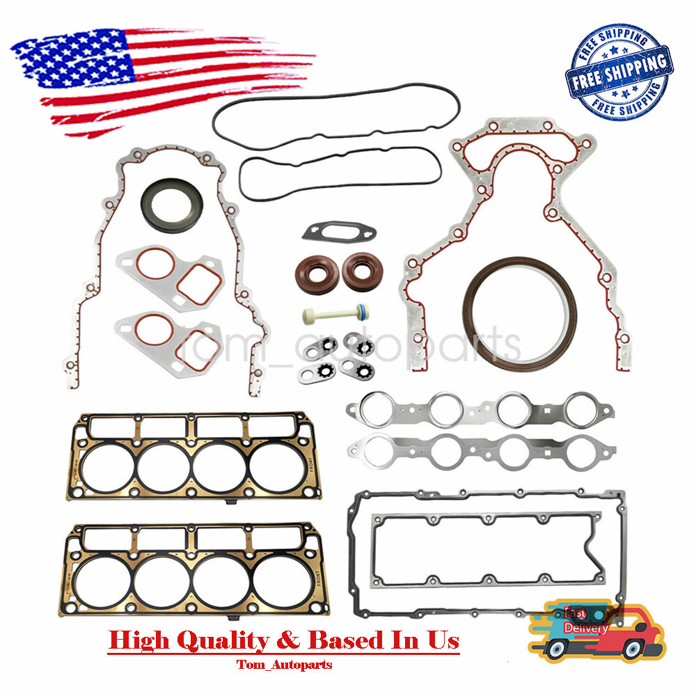 New LS Gasket Set Kit &LS9 Head Gaskets LS1/LS6/LQ4/LQ9/4.8/5.3/5.7/6.0L GEN III