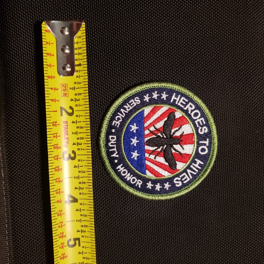 Beekeepers patch "Heros to Hives"