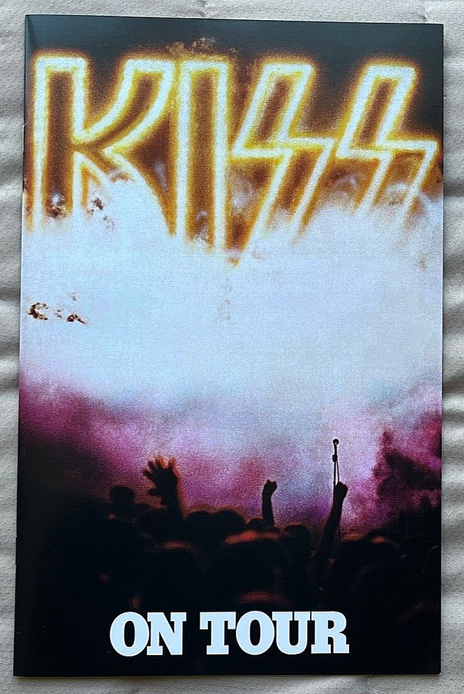 KISS Destroyer 45th Anniversary Deluxe Boxset Tour book Program Ace Gene Peter