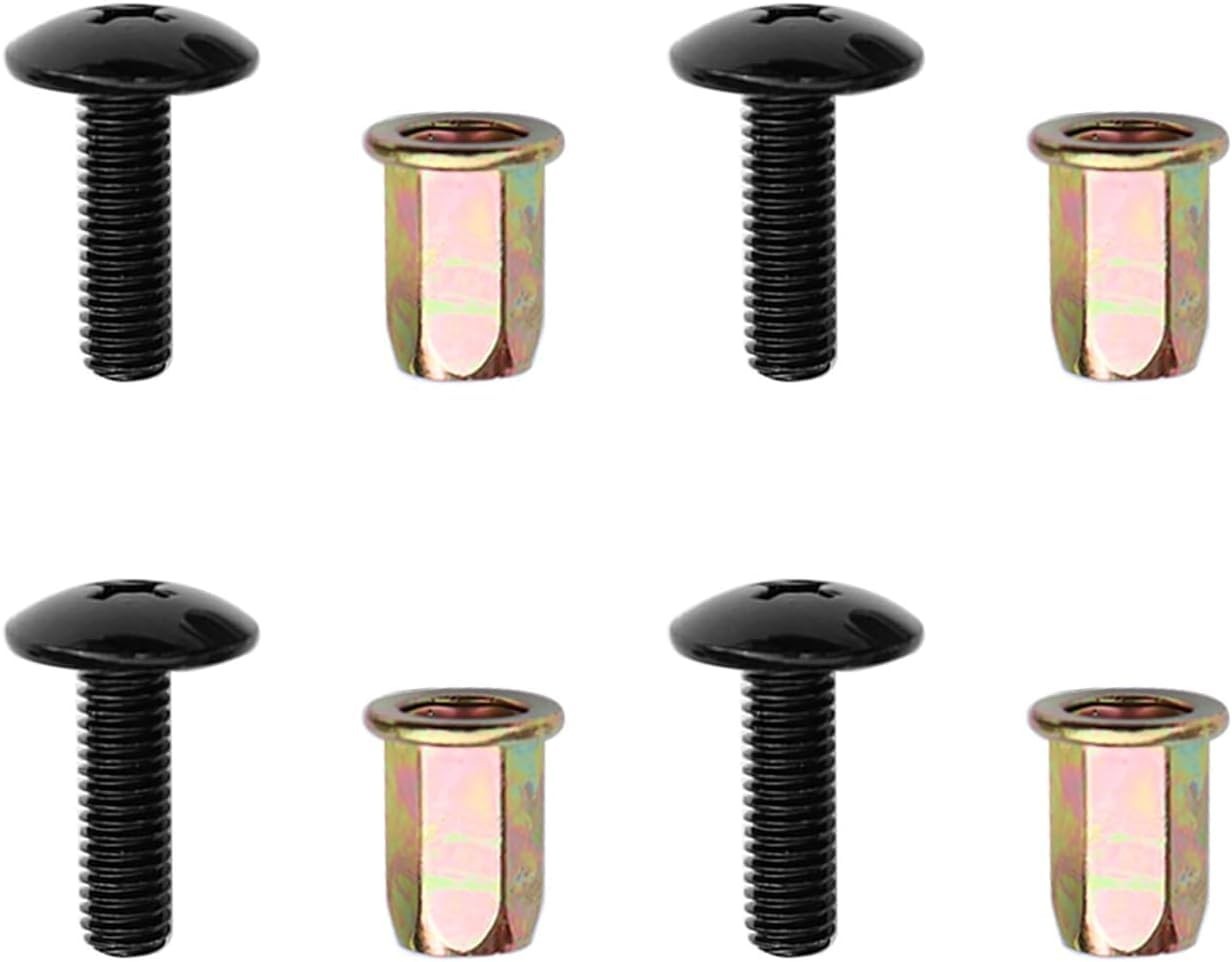 4PCS Tailgate Cover Cap Screw Bolts Compatible with 2007-2014 Sierra Silverad...