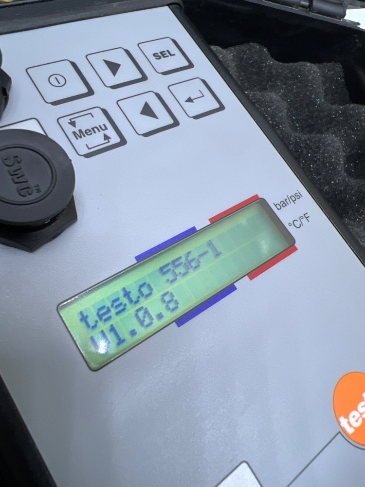 Testo 556-1 Refrigeration System Analyzer V1.0.8