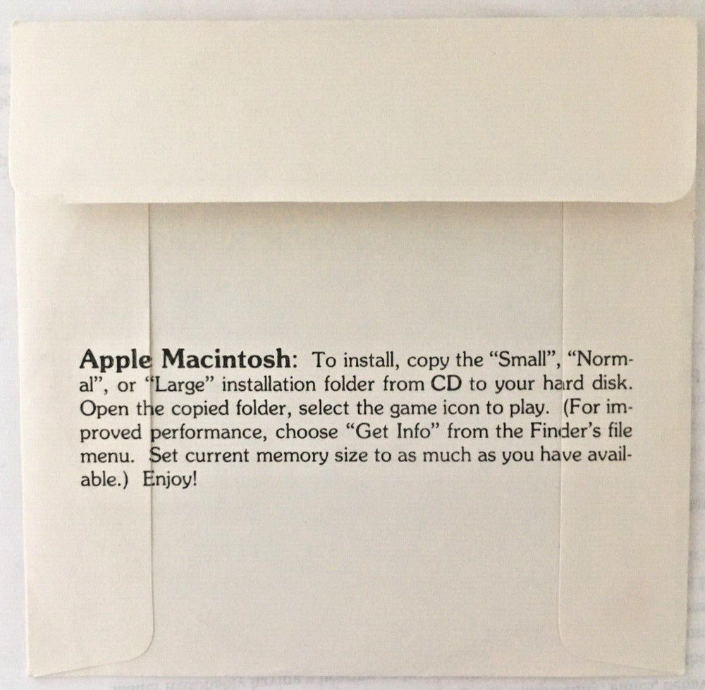 Lunicus Vintage Macintosh Computer Game CD-ROM